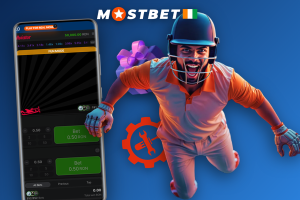 Smartphone affichant le jeu Aviator Mostbet en mode mobile avec bouton d'encaissement visible
