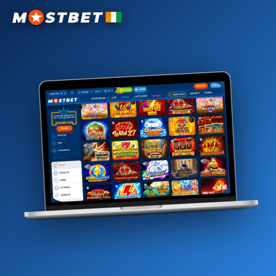 Fenêtre dédiée du client de bureau Mostbet pour PC affichant le lobby casino